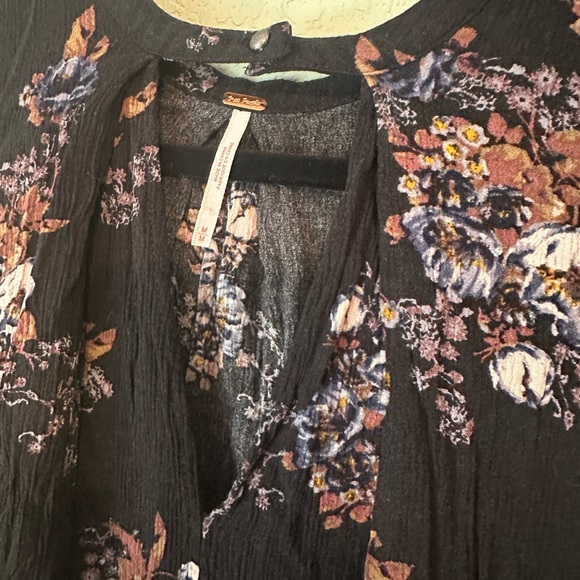 Free People Snap Out of It Sleeveless Swing Mini Dress/Tunic - Picture 3 of 4